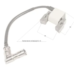 Moduł zapłonowy Loncin cewka LC2V90(T230) cylinder 1 lewy CZĘŚĆ ORYGINALNA 270920425-0001