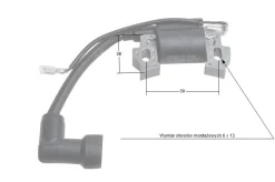 Moduł zapłonowy Loncin cewka 1P65F 1P70F 1P61F CZĘŚĆ ORYGINALNA 270920177-0001