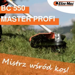 OLEO MAC BC 550 MASTER PROFI KOSA SPALINOWA DO TRAWY PROFESJONALNA WYKASZARKA PODKASZARKA PODCINARKA MOC 3.7 KM KLASA PREMIUM 61409001E2A EWIMAX-OFICJALNY DYSTRYBUTOR - AUTORYZOWANY DEALER OLEO-MAC