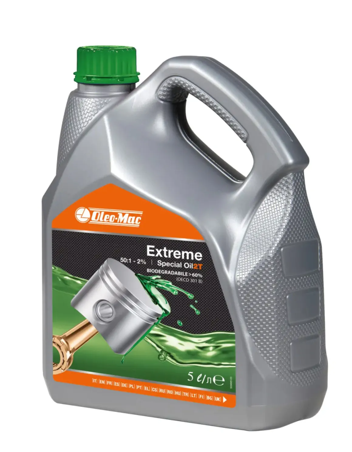 Oleo-Mac Extreme 001001605 Olej 2T do mieszanki 5L syntetyczny pilarek kos dmuchaw