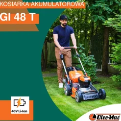OLEO-MAC GI 48 T KOSIARKA AKUMULATOROWA DO TRAWY Z NAPĘDEM LI-ION Zestaw 54119001S3-5 - OFICJALNY DYSTRYBUTOR - AUTORYZOWANY DEALER OLEO-MAC