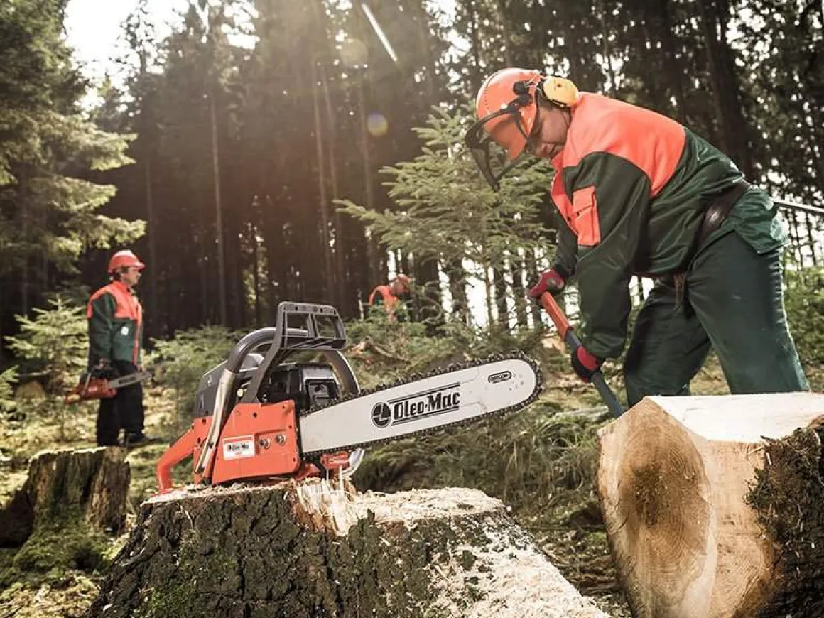 OLEO-MAC GS 630 PROFI PROFESJONALNA PIŁA PILARKA PRZECINARKA SPALINOWA ŁANCUCHOWA DO DREWNA 5,2 KM PREMIUM 50029127E5 GS630 AUTORYZOWANY DEALER OLEO-MAC