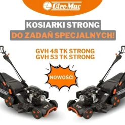 OLEO MAC GVH 53TK STRONG KOSIARKA SPALINOWA DO TRAWY Z NAPĘDEM STALOWA OBUDOWA GVH53 OO-OTHGVH53TK WZMOCNIONA - OFICJALNY DYSTRYBUTOR - AUTORYZOWANY DEALER OLEO-MAC