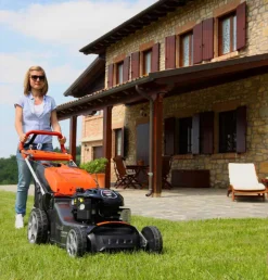 OLEO MAC MAX 48 TK ALLROAD 4 ALUMINIUM PROFESJONALNA KOSIARKA SPALINOWA DO TRAWY Z NAPĘDEM 6.5KM 2200m2 PREMIUM 66099103E5 - DEALER OLEO-MAC