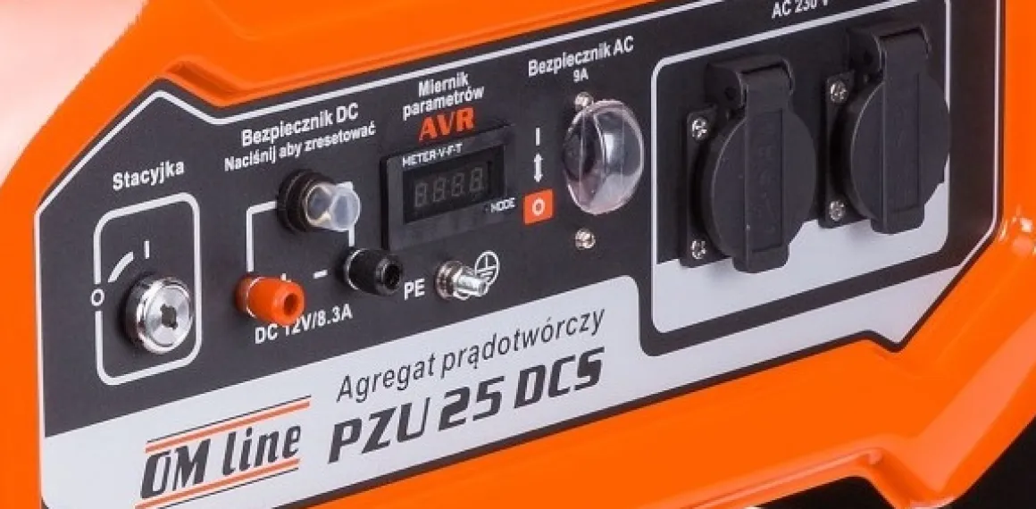 OLEO MAC OM LINE PZU 25 DCS AGREGAT GENERATOR PRĄDOTWÓRCZY 230V z AVR 2,2 KW- OFICJALNY DYSTRYBUTOR - AUTORYZOWANY DEALER OLEO MAC