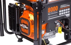 OLEO MAC OM LINE PZU 80E DAS AGREGAT GENERATOR PRĄDOTWÓRCZY 230V 400V z AVR ESTART ROZRUSZNIK  6,5 KW - OFICJALNY DYSTRYBUTOR - AUTORYZOWANY DEALER OLEO MAC