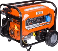 OLEO MAC OM LINE PZU 65E DCS AGREGAT GENERATOR PRĄDOTWÓRCZY 3x230V AVR ESTART ROZRUSZNIK  5,5 KW - OFICJALNY DYSTRYBUTOR - AUTORYZOWANY DEALER OLEO MAC