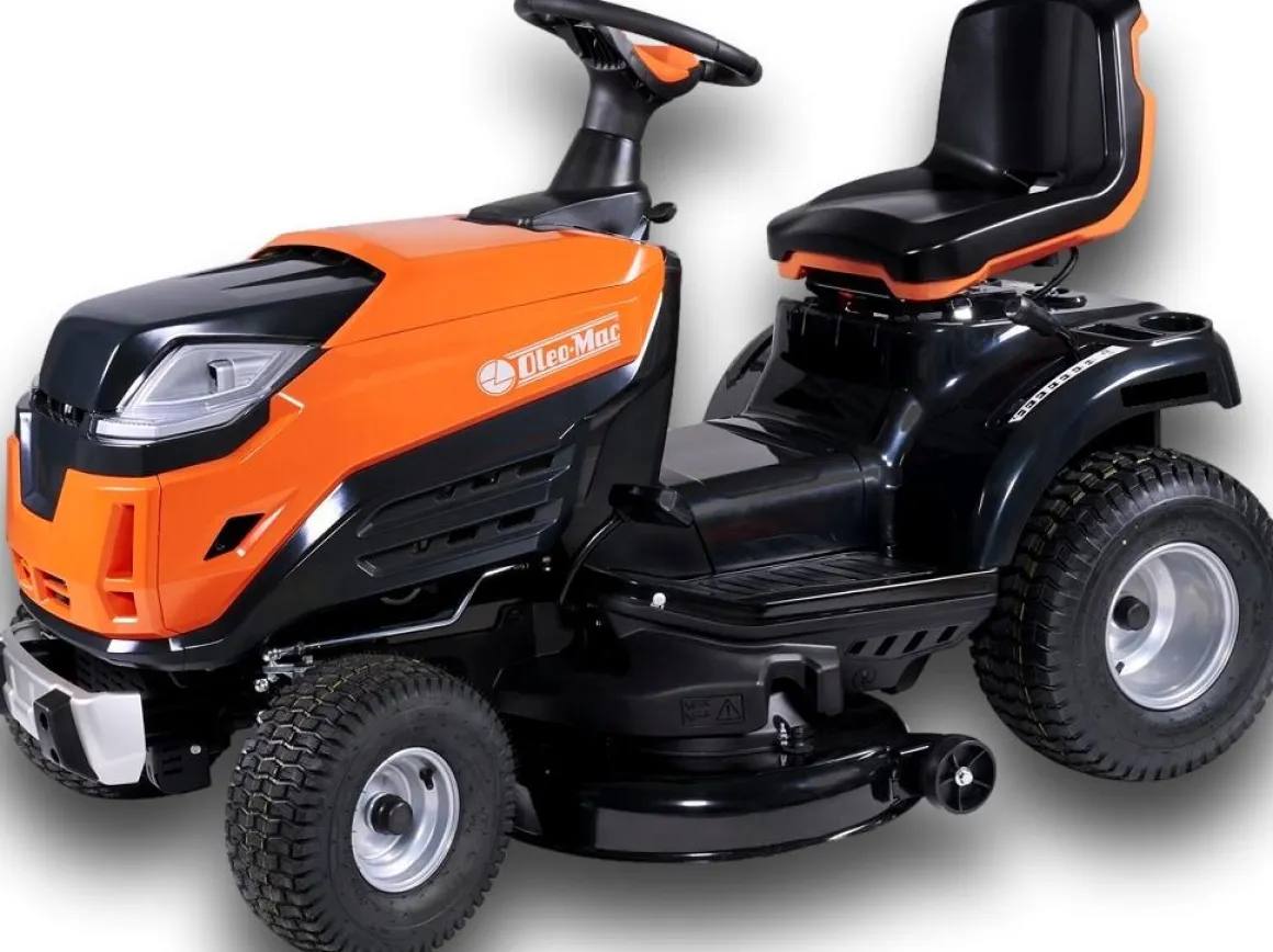 OLEO MAC OM 109L/16 K TRAKTOREK OGRODOWY DO TRAWY Z BOCZNYM WYRZUTEM KOSIARKA SAMOJEZDNA SPALINOWA DO TRAWY HYDROSTAT 108cm 68059203 - OFICJALNY DYSTRYBUTOR - AUTORYZOWANY DEALER OLEO-MAC