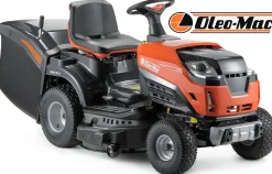 OLEO MAC OM 92 R/16 K TRAKTOREK OGRODOWY DO TRAWY Z TYLNYM WYRZUTEM KOSIARKA SAMOJEZDNA SPALINOWA DO TRAWY HYDROSTAT 92cm 68059206 - OFICJALNY DYSTRYBUTOR - AUTORYZOWANY DEALER OLEO-MAC