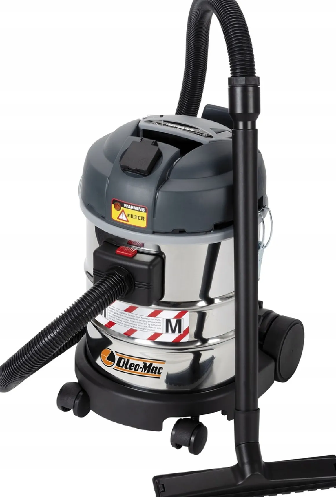 OLEO MAC OMV 32 NEM ODKURZACZ PRZEMYSŁOWY UNIWERSALNY WARSZTATOWY NA MOKRO i SUCHO 1200W KLASA M PREMIUM 9355001200 EWIMAX-OFICJALNY DYSTRYBUTOR - AUTORYZOWANY DEALER OLEO-MAC