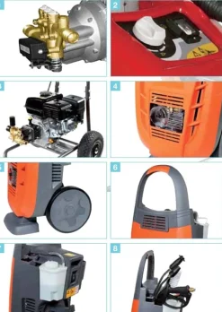 OLEO-MAC PW 190 C MYJKA WYSOKOCIŚNIENIOWA 160 bar KLASA PREMIUM 68509072 EWIMAX-OFICJALNY DYSTRYBUTOR - AUTORYZOWANY DEALER OLEO-MAC
