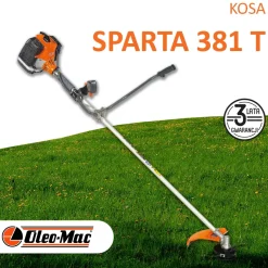 OLEO MAC SPARTA 381 T KOSA SPALINOWA DO TRAWY WYKASZARKA PODKASZARKA PODCINARKA TRYMER MOC 2KM KLASA PREMIUM 61339070E2 EWIMAX-OFICJALNY DYSTRYBUTOR - AUTORYZOWANY DEALER OLEO-MAC