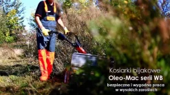 OLEO MAC WB 65 HR11 PROFESJONALNA KOSIARKA BIJAKOWA DO TRAWY OGRODOWA SPALINOWA Z NAPĘDEM HONDA GX340 KLASA PREMIUM 68249009E5 - OFICJALNY DYSTRYBUTOR - AUTORYZOWANY DEALER OLEO-MAC