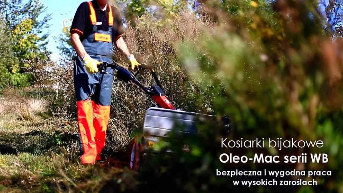 OLEO MAC WB 65 HR11 PROFESJONALNA KOSIARKA BIJAKOWA DO TRAWY OGRODOWA SPALINOWA Z NAPĘDEM HONDA GX340 KLASA PREMIUM 68249009E5 - OFICJALNY DYSTRYBUTOR - AUTORYZOWANY DEALER OLEO-MAC