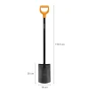 Łopata szpadel prosty FISKARS Solid 1066717 stal borowa do kopania ogrodowa