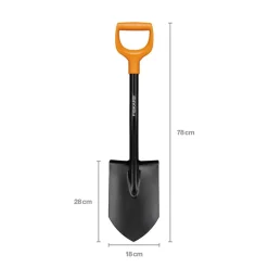 Łopata szufla saperka FISKARS Solid 1066715 stalowa samochodowa i ogrodowa