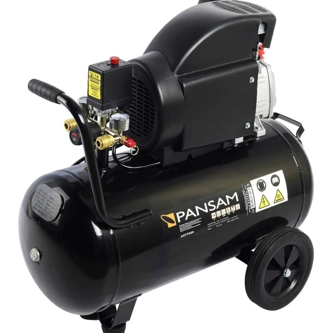 PANSAM A077030 KOMPRESOR OLEJOWY Z NAPĘDEM 1500W 8bar 50L EWIMAX - OFICJALNY DYSTRYBUTOR - AUTORYZOWANY DEALER PANSAM