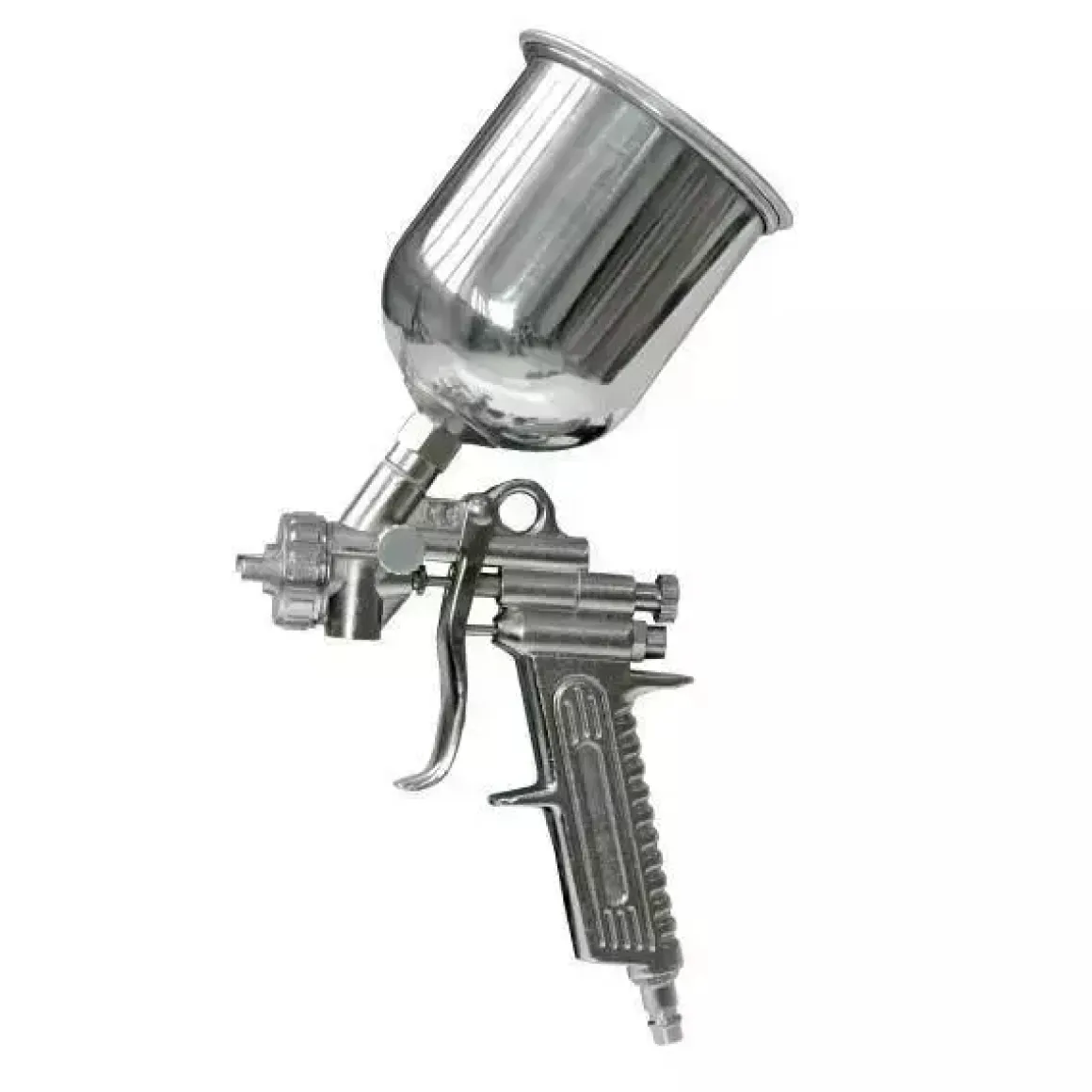 PANSAM A532062 Pistolet lakierniczy pneumatyczny do malowania, zbiornik alu 500 ml