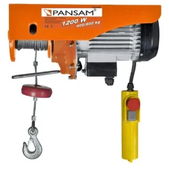 PANSAM A045120 WCIĄGARKA WYCIĄGARKA ELEKTRYCZNA LINOWA 1050W 800kg EWIMAX - OFICJALNY DYSTRYBUTOR - AUTORYZOWANY DEALER PANSAM