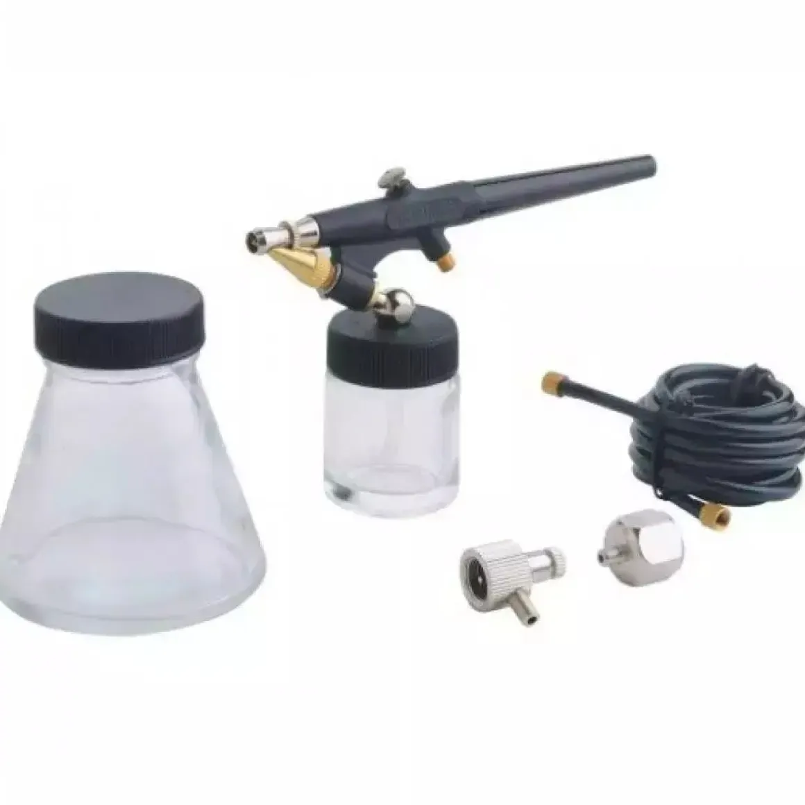 PANSAM A532028 zestaw do malowania precyzyjnego aerograf airbrush pistolet natryskowy 0,8 mm