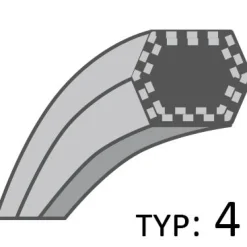 Pasek Ariens CZĘŚĆ ORYGINALNA /16x2845/ 228000900
