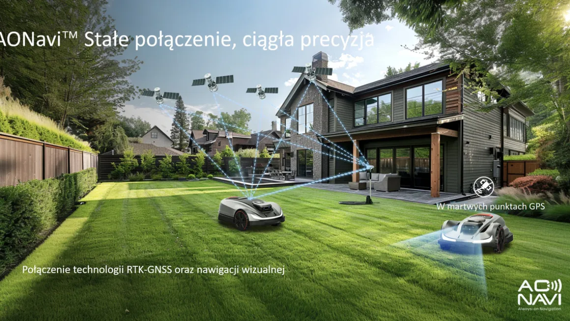 Robot koszący Sunseeker X3 Elite RTK 800m2 bezprzewodowy