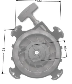 Rozrusznik B&S 8KM Industrial Plus zam. 693900 390391 NZ540