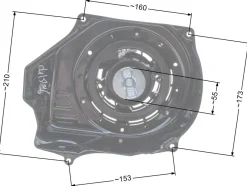 Rozrusznik Loncin ręczny kpl. G200F CZĘŚĆ ORYGINALNA 193490016-0001