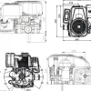Silnik do traktorka Loncin LC1P92F (16 KM, 452 cm³)