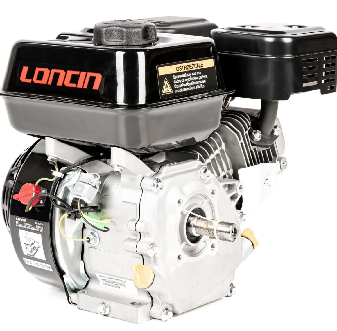 Silnik Loncin G210FA-A wał poziomy 20 mm / 52 mm G210FA-A