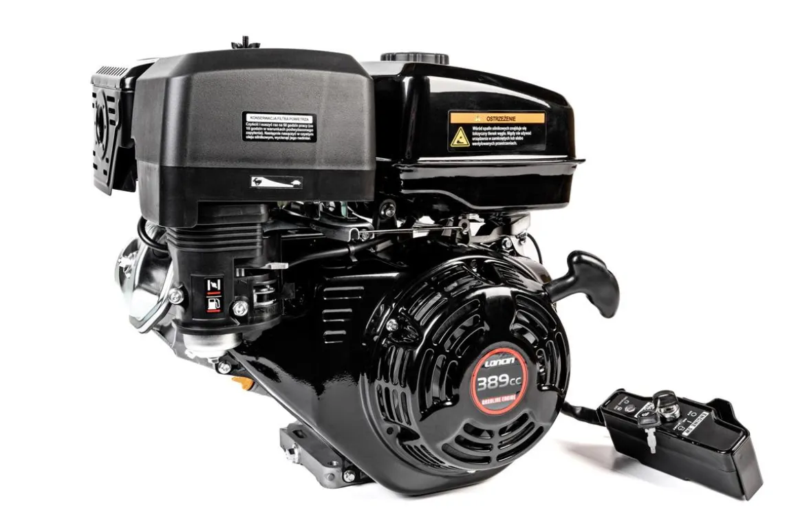 Silnik Loncin G390FD-L wał poziomy 22,2 mm / 105 mm stożek G390FD-L