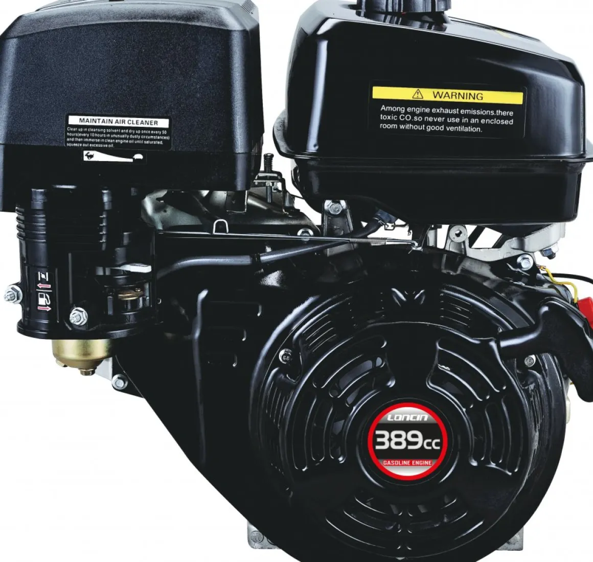 SILNIK LONCIN G390F-I SPALINOWY BENZYNOWY 13 KM WAŁ 25.4 mm MOTOR HONDA GX390 - EWIMAX - OFICJALNY DYSTRYBUTOR - AUTORYZOWANY DEALER LONCIN