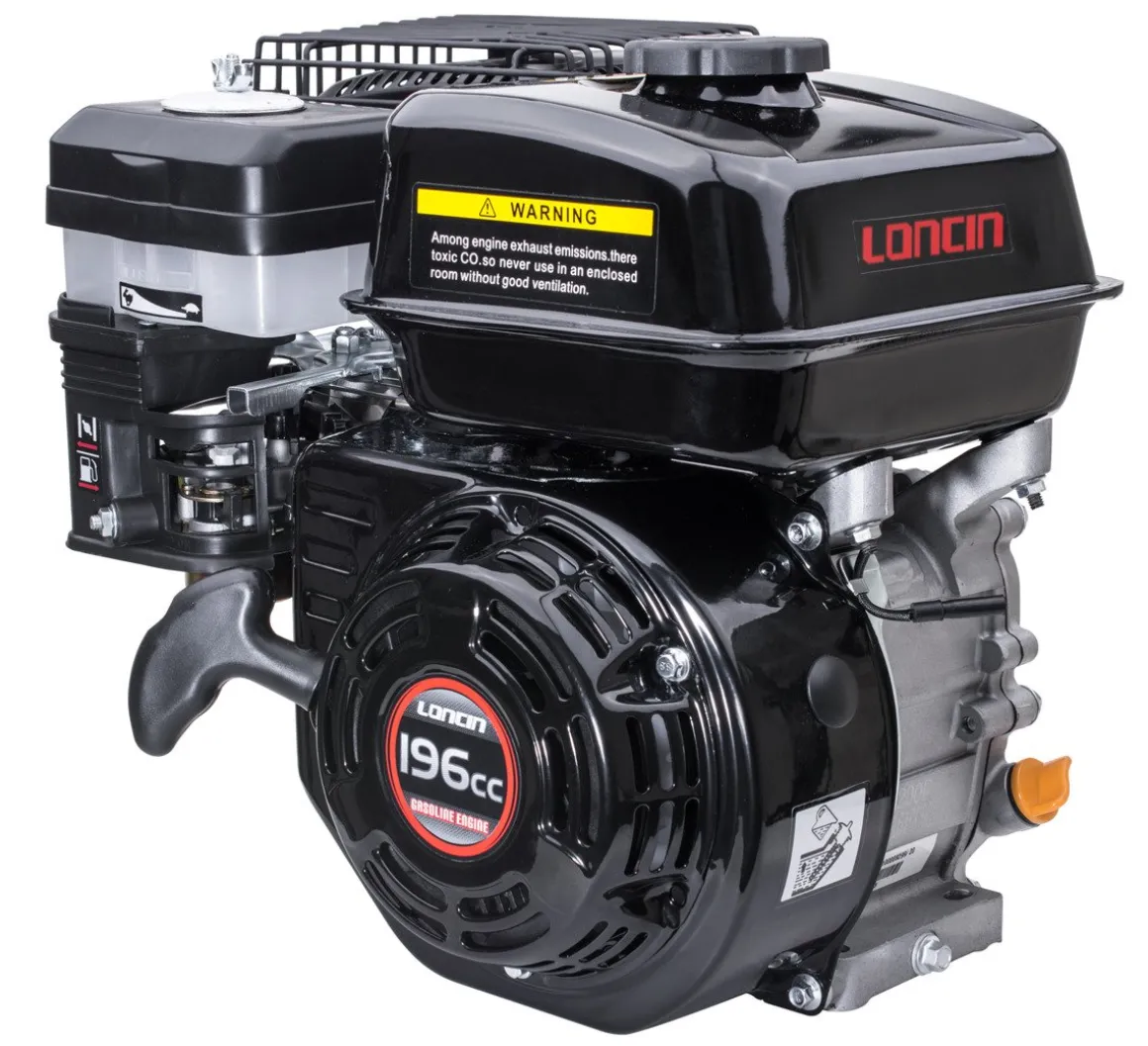 SILNIK LONCIN G200F-R-M SPALINOWY BENZYNOWY 6.5 KM WAŁ R 19,05 mm LONCIN G200 FRM MOTOR HONDA GX160 ,GX200, B&S , BRIGGS & STRATTON - OFICJALNY DYSTRYBUTOR - AUTORYZOWANY DEALER LONCIN
