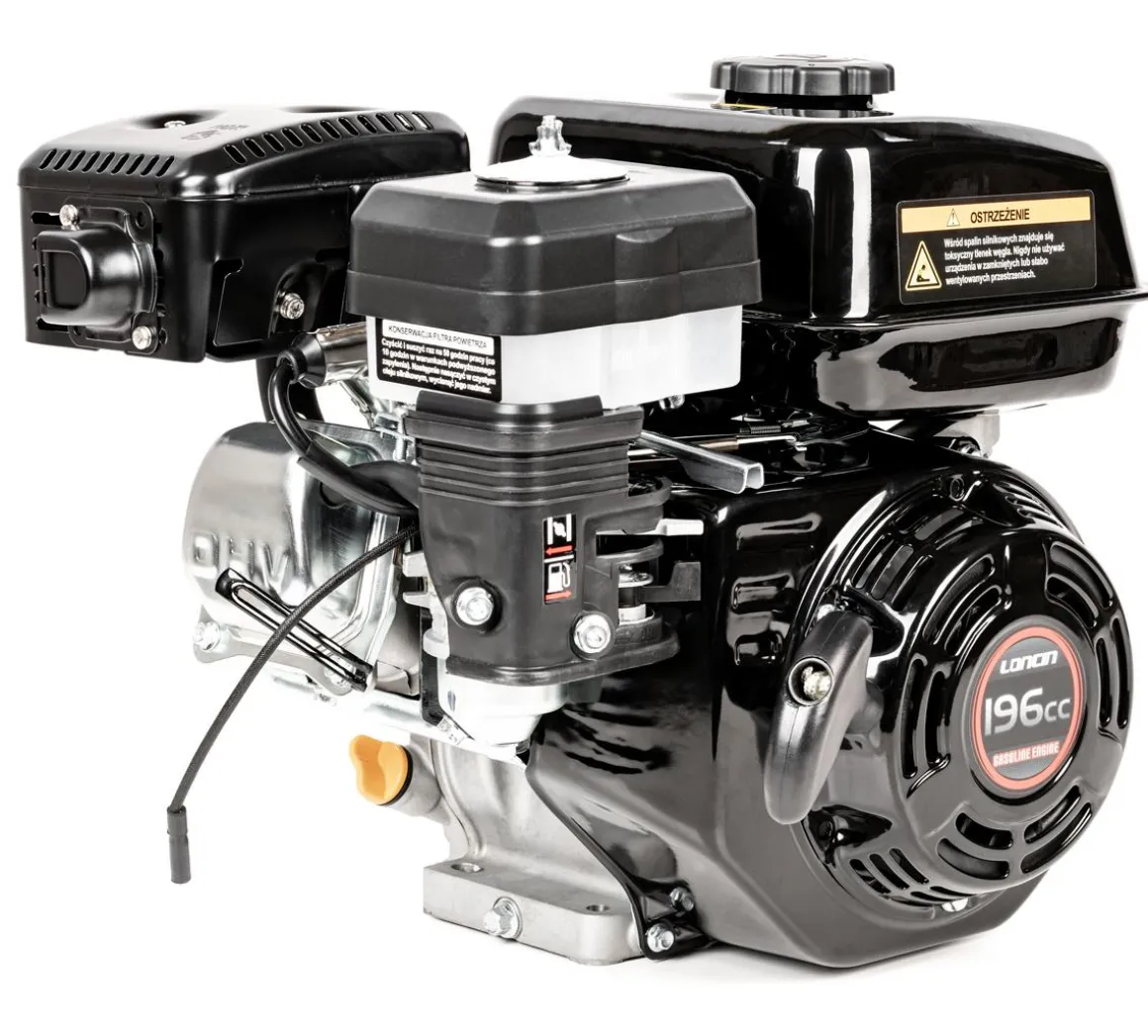 Silnik Loncin G200F-R wał poziomy 19,05 mm / 62 mm z dod. wałkiem G200F-R GL