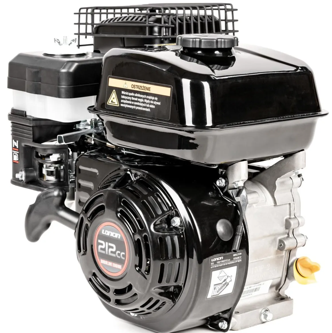 Silnik Loncin LC170F-2 GL wał poziomy 25 mm / 32 mm LC170F-2 GL