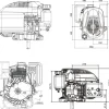SILNIK LONCIN LC1P70FC-G DO KOSIARKI SPALINOWY BENZYNOWY 6.5 KM 196 cm3 WAŁ PIONOWY WALCOWY 22,2x55mm MOTOR HONDA ,VANGUARD , B&S , BRIGGS & STRATTON, KOHLER, KAWASAKI