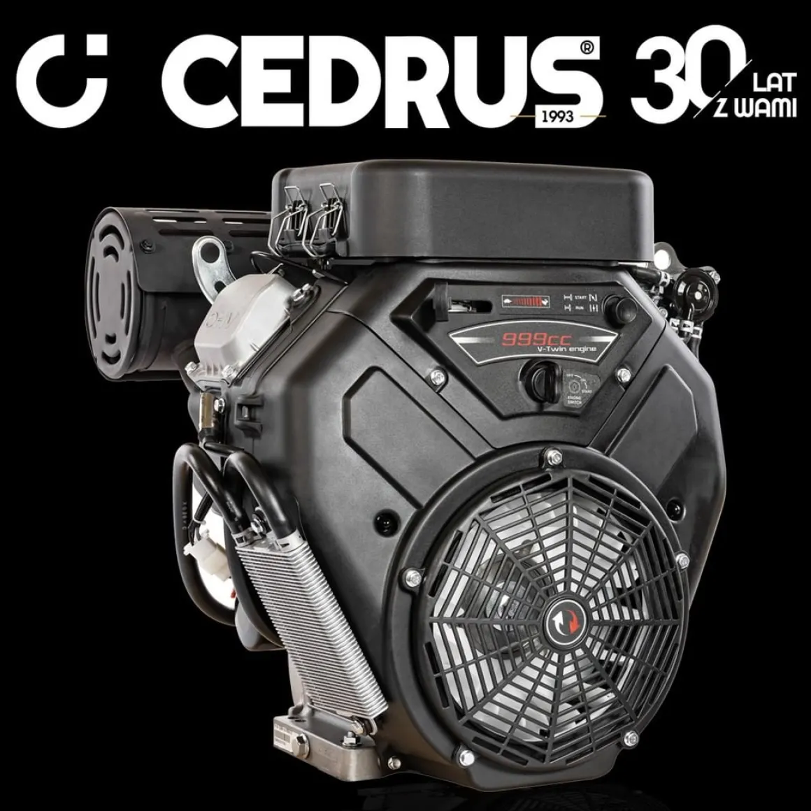 Silnik Loncin LC2V90FD V-Twin (36 KM, wał poziomy)