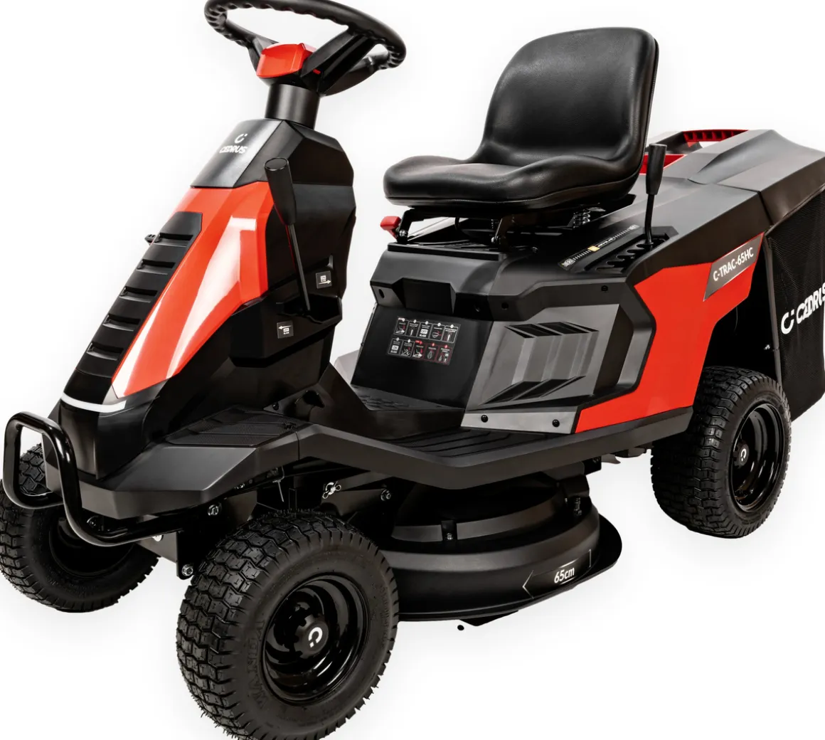 TRAKTOREK CEDRUS C-TRAC 65HC TRAKTOREK OGRODOWY RIDER TRAKTOR KOSIARKA SAMOJEZDNA SPALINOWA DO TRAWY HYDROSTAT LONCIN LC1P75F 7 KM 65 CM - OFICJALNY DYSTRYBUTOR - AUTORYZOWANY DEALER CEDRUS