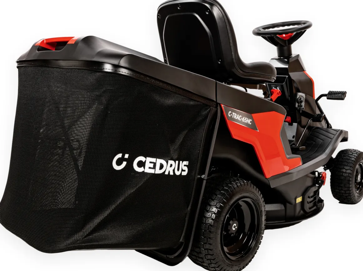 TRAKTOREK CEDRUS C-TRAC 65HC TRAKTOREK OGRODOWY RIDER TRAKTOR KOSIARKA SAMOJEZDNA SPALINOWA DO TRAWY HYDROSTAT LONCIN LC1P75F 7 KM 65 CM - OFICJALNY DYSTRYBUTOR - AUTORYZOWANY DEALER CEDRUS