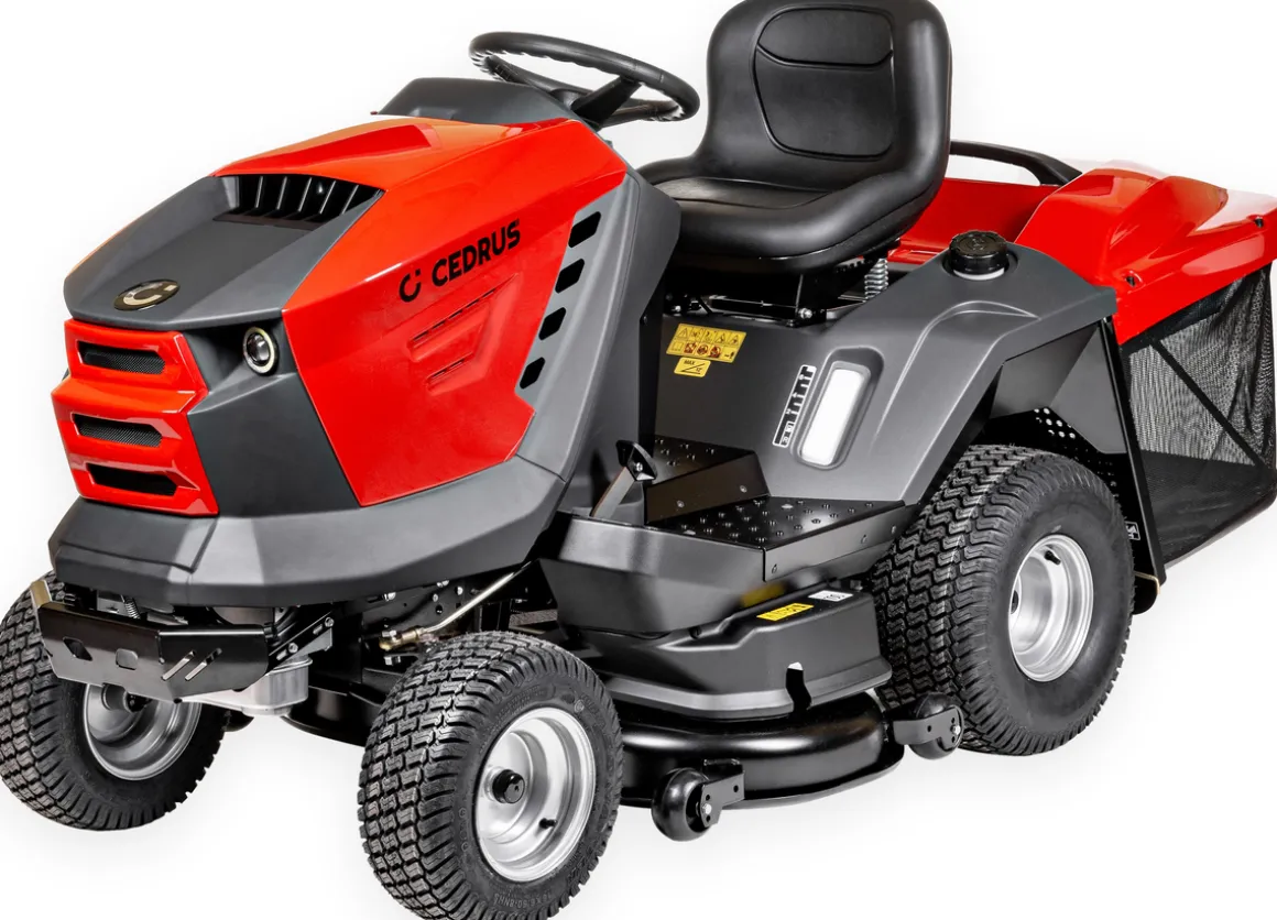 TRAKTOREK CEDRUS STARJET UJ 102/22H TRAKTOREK OGRODOWY SECO KOSIARKA SAMOJEZDNA SPALINOWA DO TRAWY 22KM / 102cm HYDROSTATIC - OFICJALNY DYSTRYBUTOR - AUTORYZOWANY DEALER CEDRUS