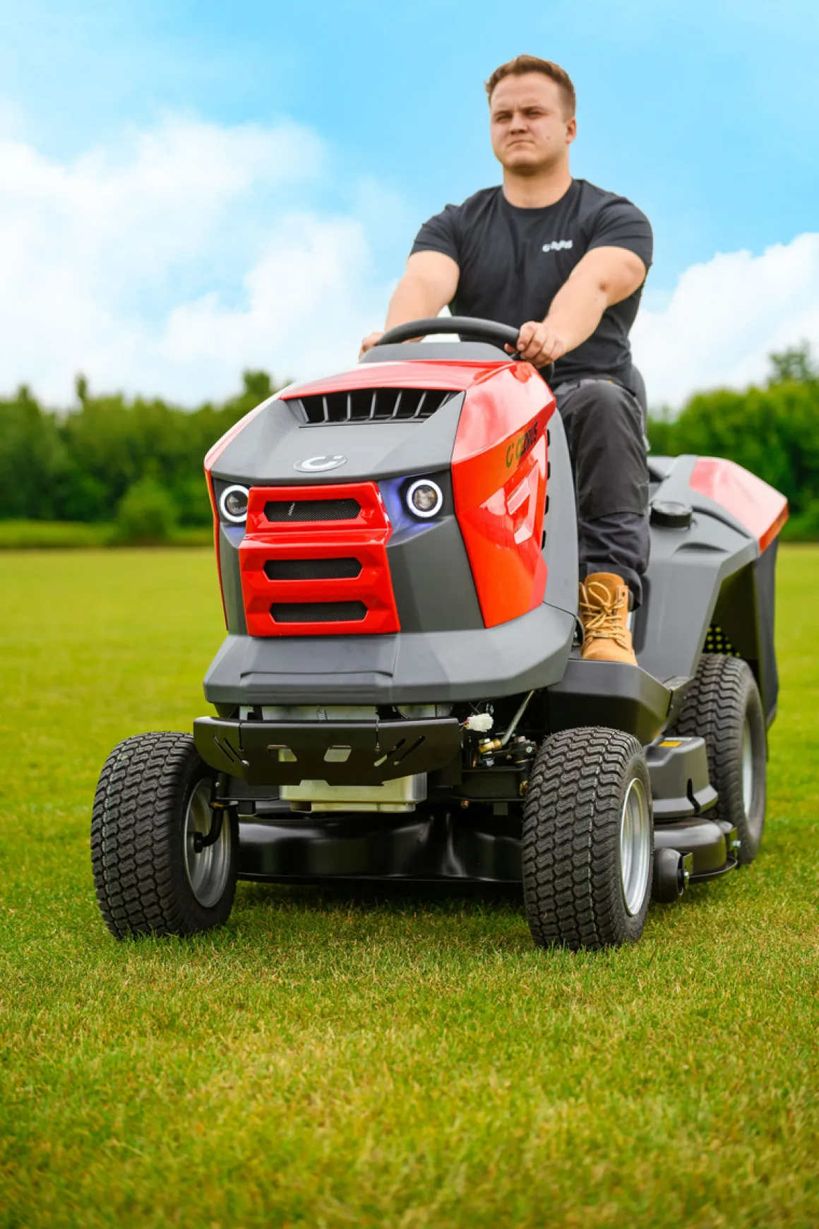 TRAKTOREK CEDRUS STARJET UJ 102/22H TRAKTOREK OGRODOWY SECO KOSIARKA SAMOJEZDNA SPALINOWA DO TRAWY 22KM / 102cm HYDROSTATIC - OFICJALNY DYSTRYBUTOR - AUTORYZOWANY DEALER CEDRUS