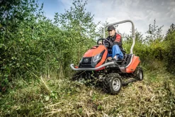 TRAKTOREK OGRODOWY KOSIARKA MULCZUJĄCA KARCZOWNIK KARCZOWNICA OLEO-MAC GOLIATH 2X4 S536027044701x