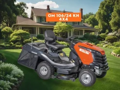 Traktorek ogrodowy 4x4 Oleo-Mac OM 106/24 KH (102 cm)