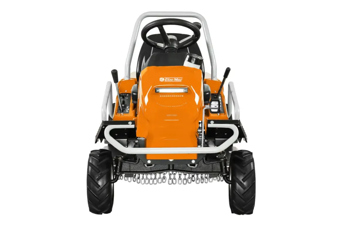 Traktorek OLEO MAC Apache 85 2WD Kosiarka mulczująca 68129242 Karczownik Karczownica – traktorek do wysokiej trawy i nieużytków