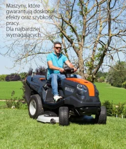TRAKTOREK OLEO MAC OM 92/24KH TRAKTOREK OGRODOWY KOSIARKA SAMOJEZDNA SPALINOWA DO TRAWY OM92 HYDROSTATIC PREMIUM 68129090  - OFICJALNY DYSTRYBUTOR - AUTORYZOWANY DEALER OLEO-MAC