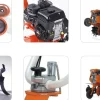 TRIUNFO TH50 ProR GLEBOGRYZARKA SPALINOWA HONDA KULTYWATOR 3 BIEGI / 5.5 KM / 60cm do 90cm