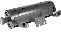 Tłumik Loncin LC2V80(T231) wylot na lewo CZĘŚĆ ORYGINALNA 180572402-0001