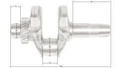 Wał korbowy Loncin LC3500i LC170F-3 CZĘŚĆ ORYGINALNA 130290447-0001