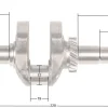 Wał korbowy Loncin LC2000i LC148F CZĘŚĆ ORYGINALNA 130290374-0001