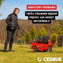 WEIBANG WB517AB AERATOR SPALINOWY DO TRAWY RURKOWY BĘBNOWY 5 KM B&S Briggs & Stratton 750Series WB517 WB 517 EWIMAX - OFICJALNY DYSTRYBUTOR - AUTORYZOWANY DEALER WEIBANG